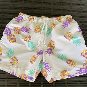 Chubbies Men’s Swim Trunks Medium 5.5 inches